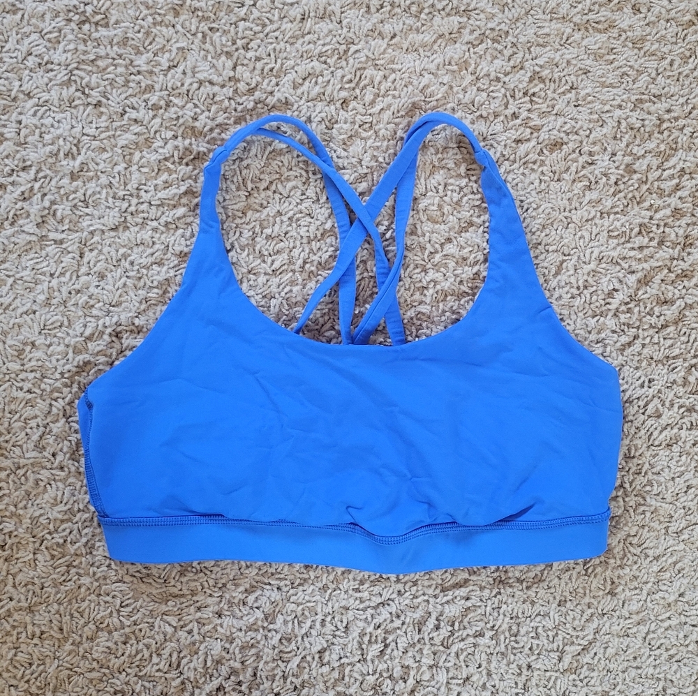lululemon royal blue sports bra M